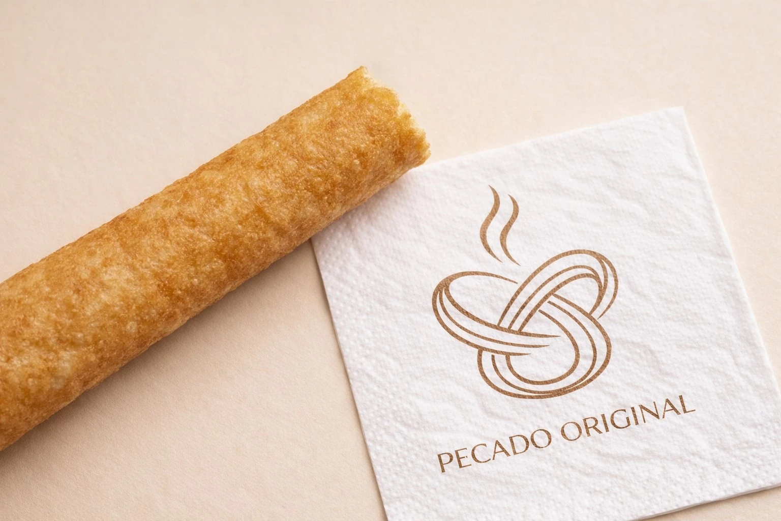 Churros artesanales con el dorado perfecto recién hechos en Hellín